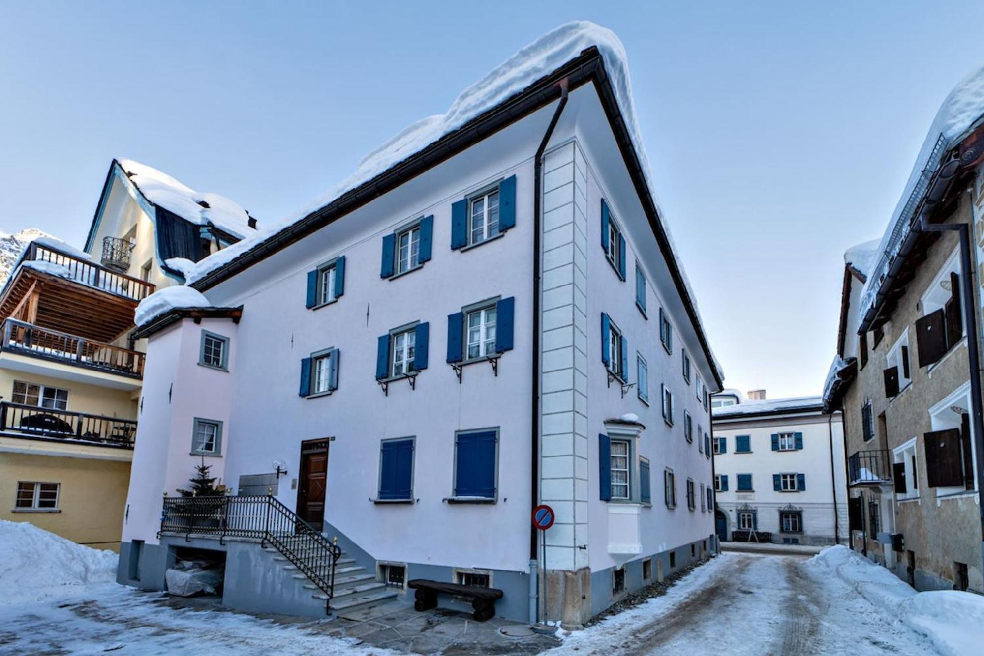 Chesa La Cuntainta - Sils Maria Apartamento Exterior foto